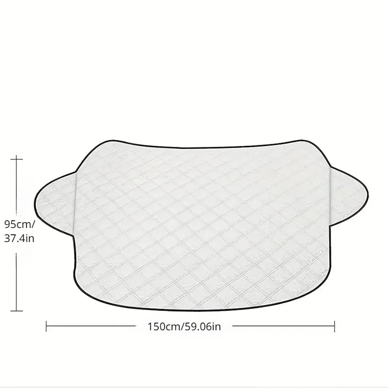 Car Windshield Cover Winter Sun Snow Ice Cover Waterproof Dustproof Anti-frost Anti-fog UV Protection Snow Cover Car Accessories, Multi-purpose