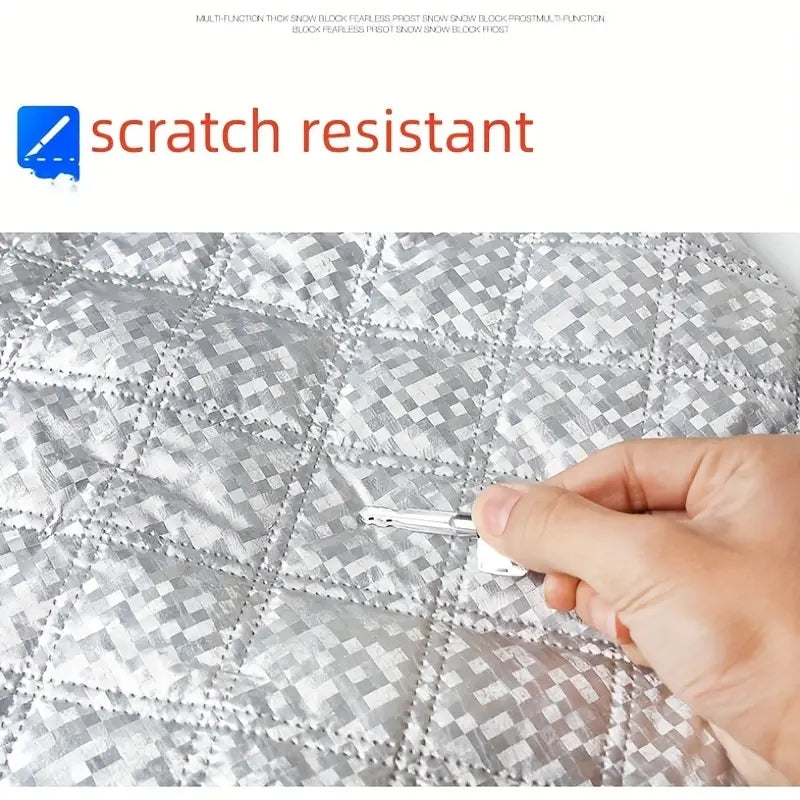 Car Windshield Cover Winter Sun Snow Ice Cover Waterproof Dustproof Anti-frost Anti-fog UV Protection Snow Cover Car Accessories, Multi-purpose