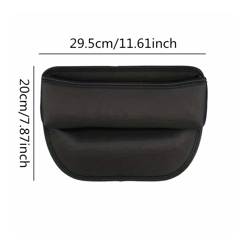 1pc Car Seat Gap Storage Box PU Leather Organizer Multifunction Pocket for Phone Coins Wallet Auto Accessories