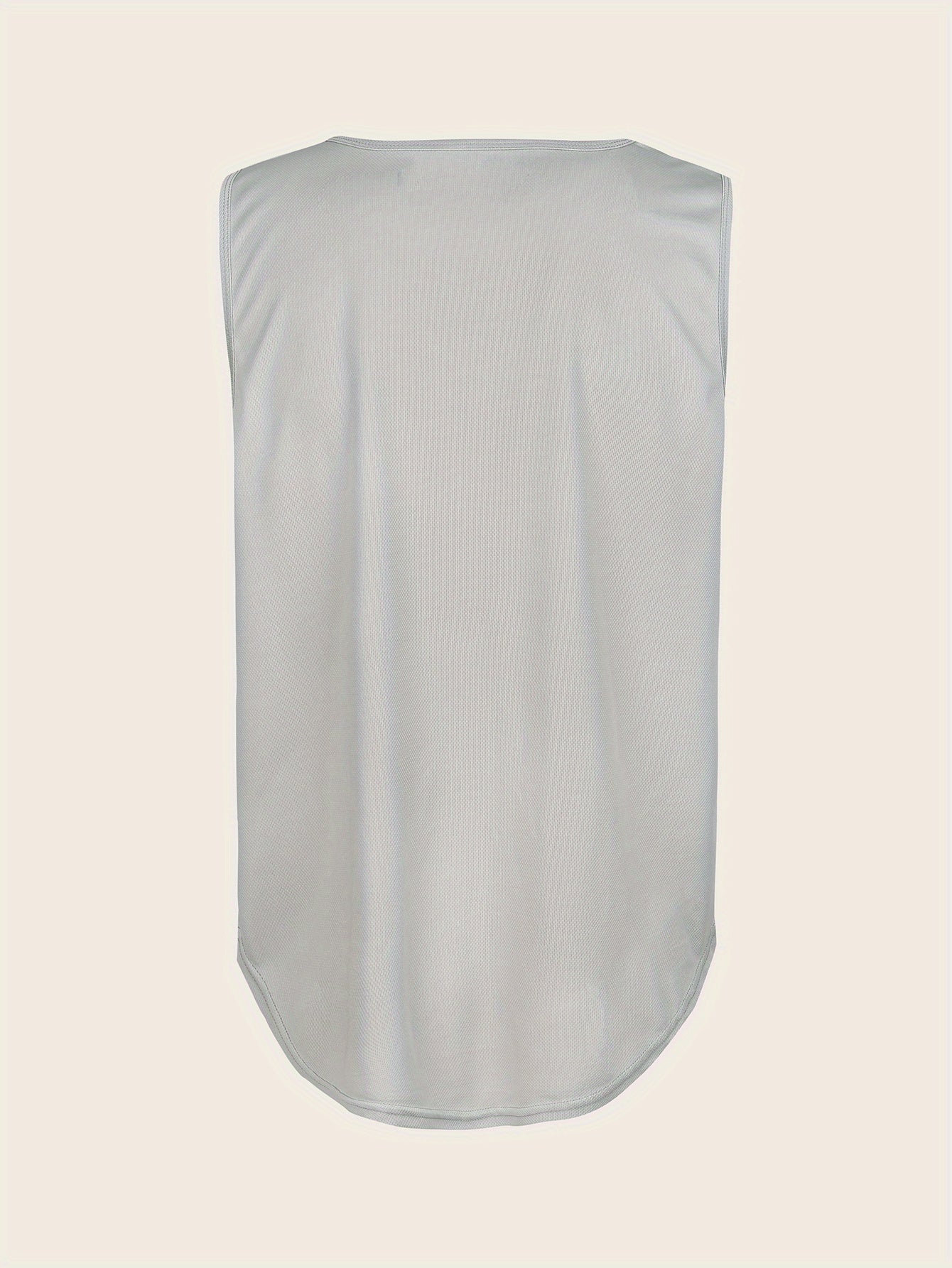 PUSH YOUR SELF Print Men's Quick Dry Moisture-Wicking Breathable Tank Tops Athletic Gym Bodybuilding Sports Sleeveless Shirts For Workout Running Training Men's Clothes