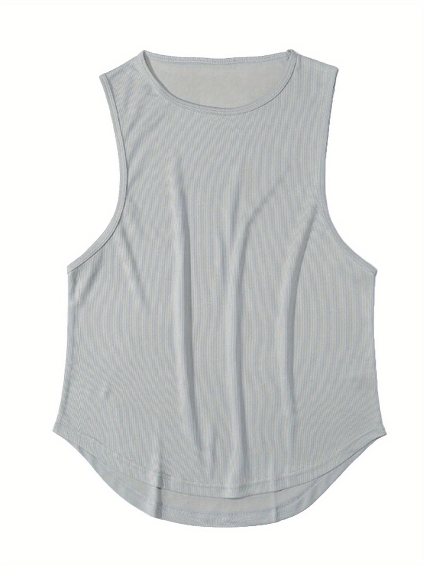 PUSH YOUR SELF Print Men's Quick Dry Moisture-Wicking Breathable Tank Tops Athletic Gym Bodybuilding Sports Sleeveless Shirts For Workout Running Training Men's Clothes