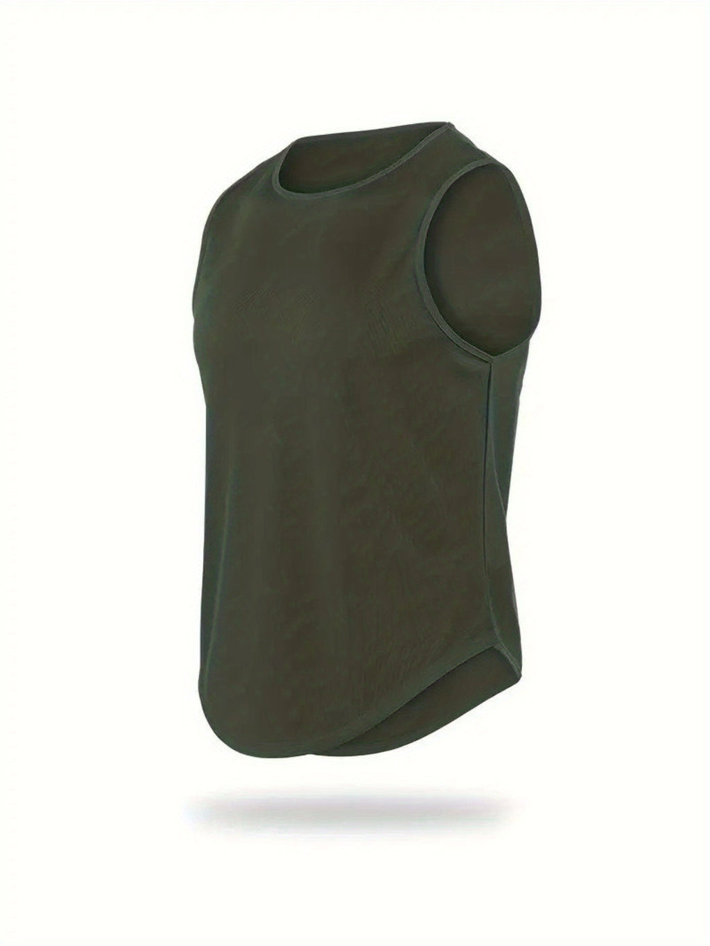 PUSH YOUR SELF Print Men's Quick Dry Moisture-Wicking Breathable Tank Tops Athletic Gym Bodybuilding Sports Sleeveless Shirts For Workout Running Training Men's Clothes