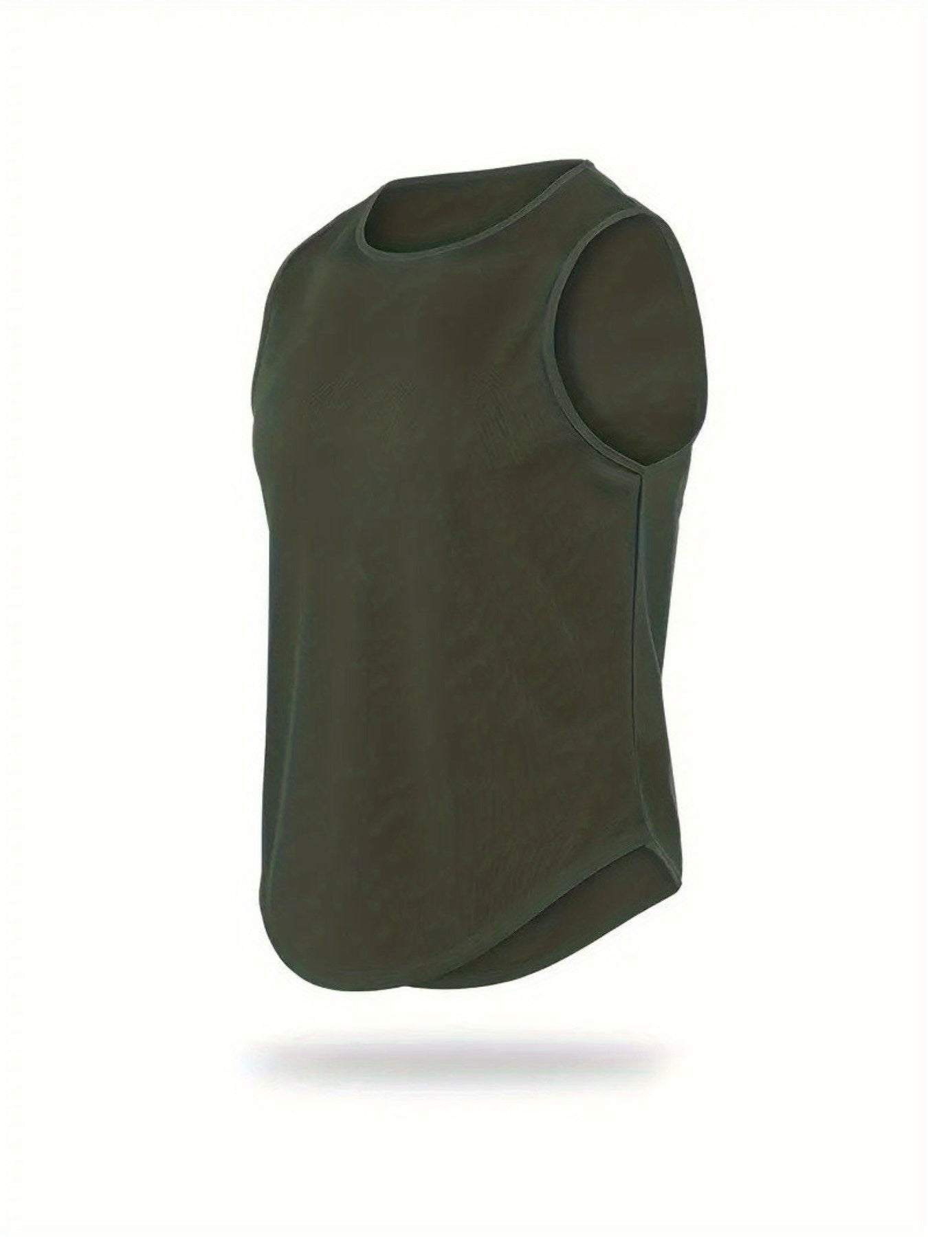 PUSH YOUR SELF Print Men's Quick Dry Moisture-Wicking Breathable Tank Tops Athletic Gym Bodybuilding Sports Sleeveless Shirts For Workout Running Training Men's Clothes