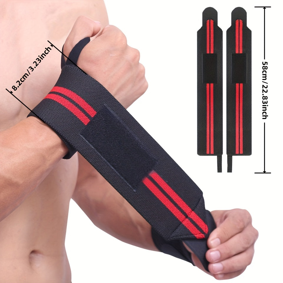 1 Pair Wrist Strap Wrist Rest Weightlifting Gym Training Professional Wrist