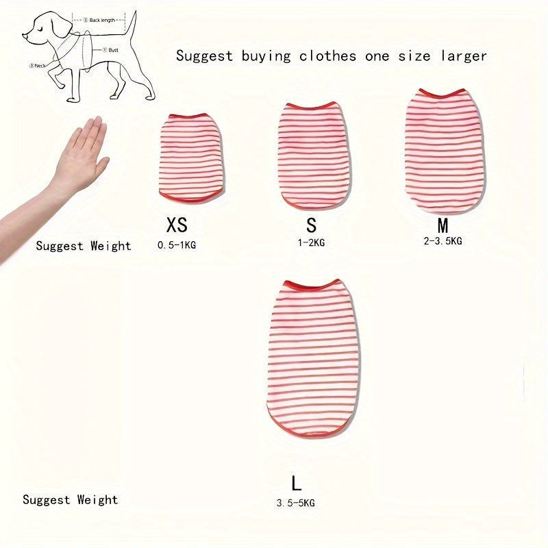 "I Love My Mommy" Letter Graphic Puppy Small Dogs Vest T-Shirt Summer Sleeveless Tank Top Pet Apparel Clothes