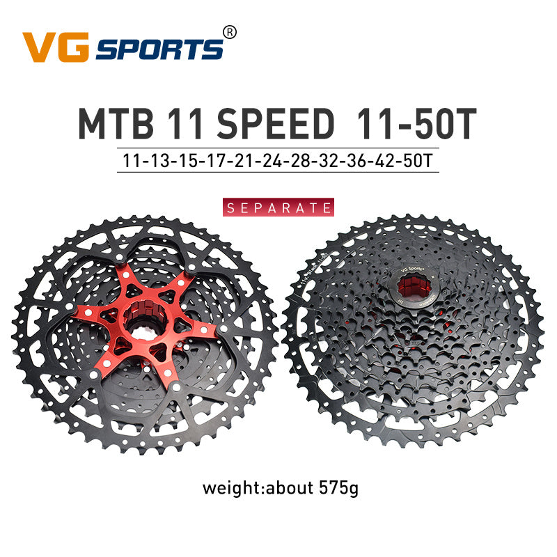 Lightweight MTB Bicycle Freewheel - Separate Aluminum Bracket, Superior Sprockets Performance