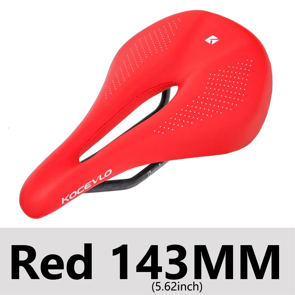 Lightweight and Comfortable Carbon Fiber Saddle - Perfect for Road Biking and MTB Riding!