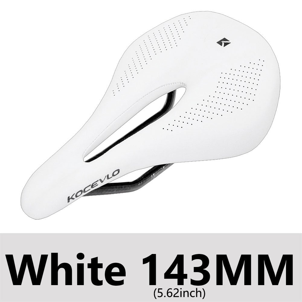 Lightweight and Comfortable Carbon Fiber Saddle - Perfect for Road Biking and MTB Riding!