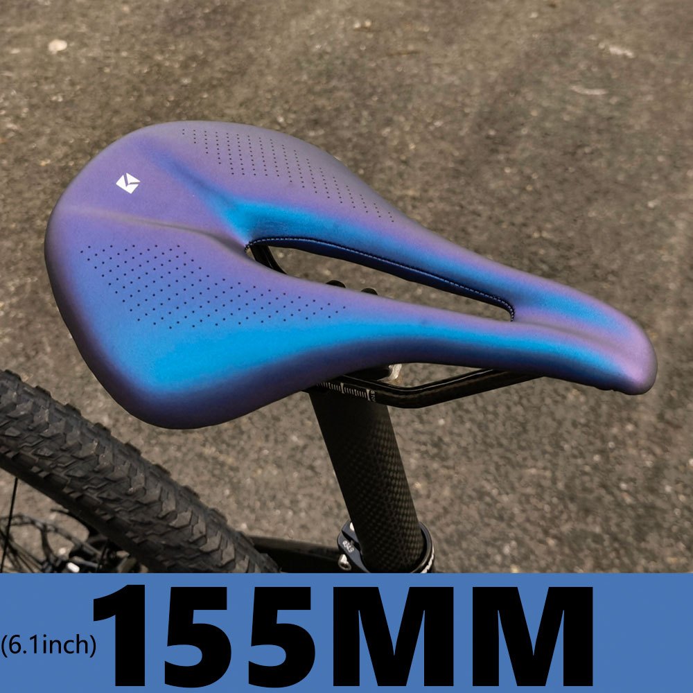 Lightweight and Comfortable Carbon Fiber Saddle - Perfect for Road Biking and MTB Riding!