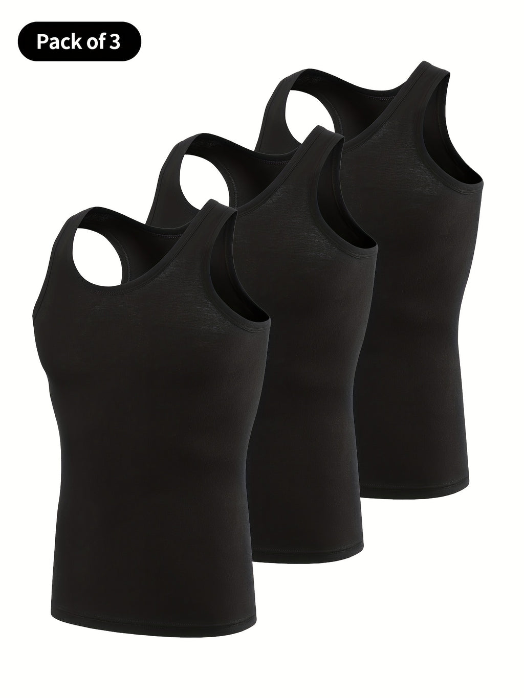 Men's Cotton Casual Breathable Comfy Sleeveless Tank Tops, Sports Vest, Men's Summer Clothes Outfits, Men's Undershirts Tops