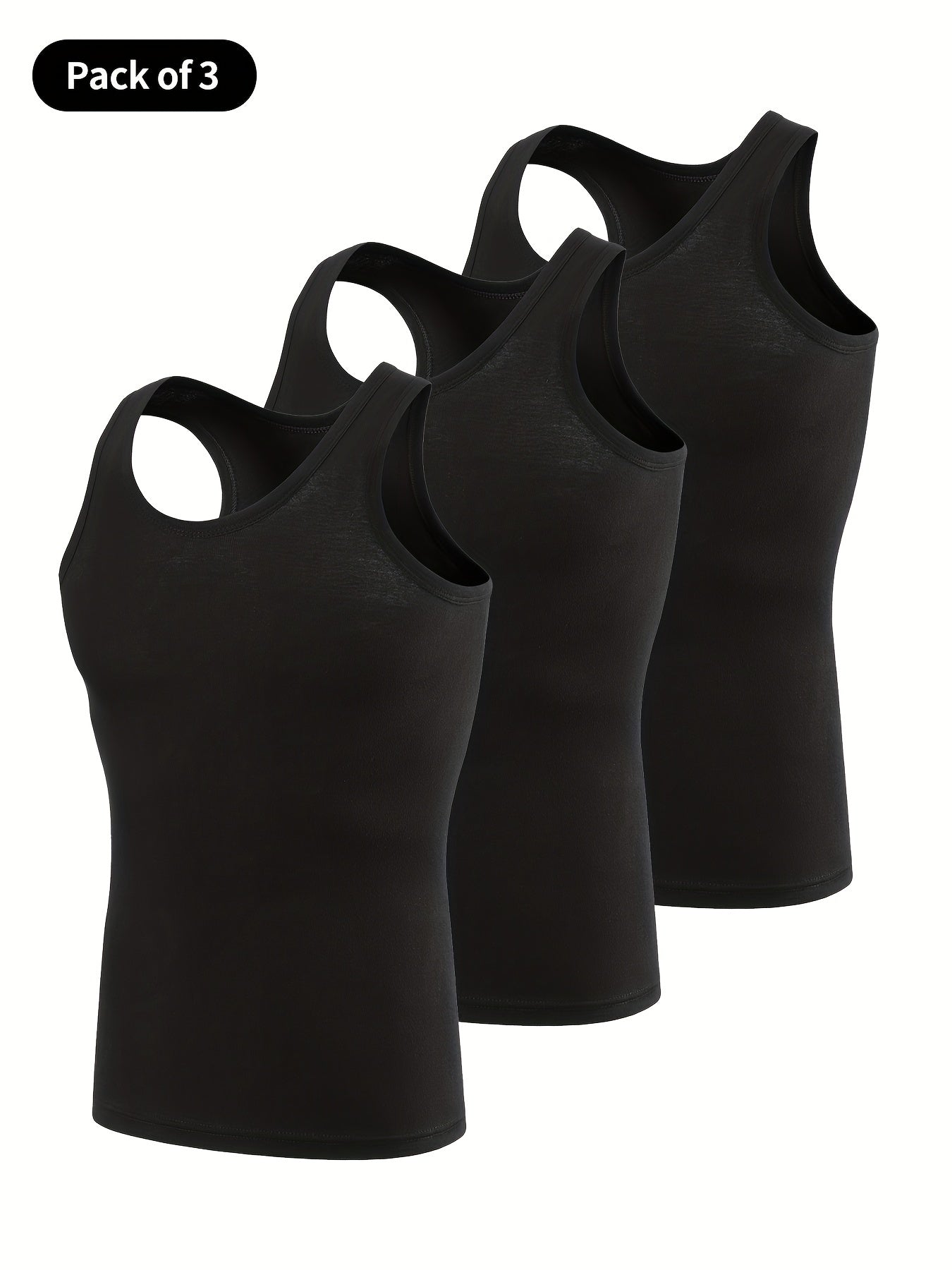 Men's Cotton Casual Breathable Comfy Sleeveless Tank Tops, Sports Vest, Men's Summer Clothes Outfits, Men's Undershirts Tops