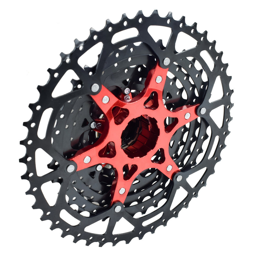 Lightweight MTB Bicycle Freewheel - Separate Aluminum Bracket, Superior Sprockets Performance