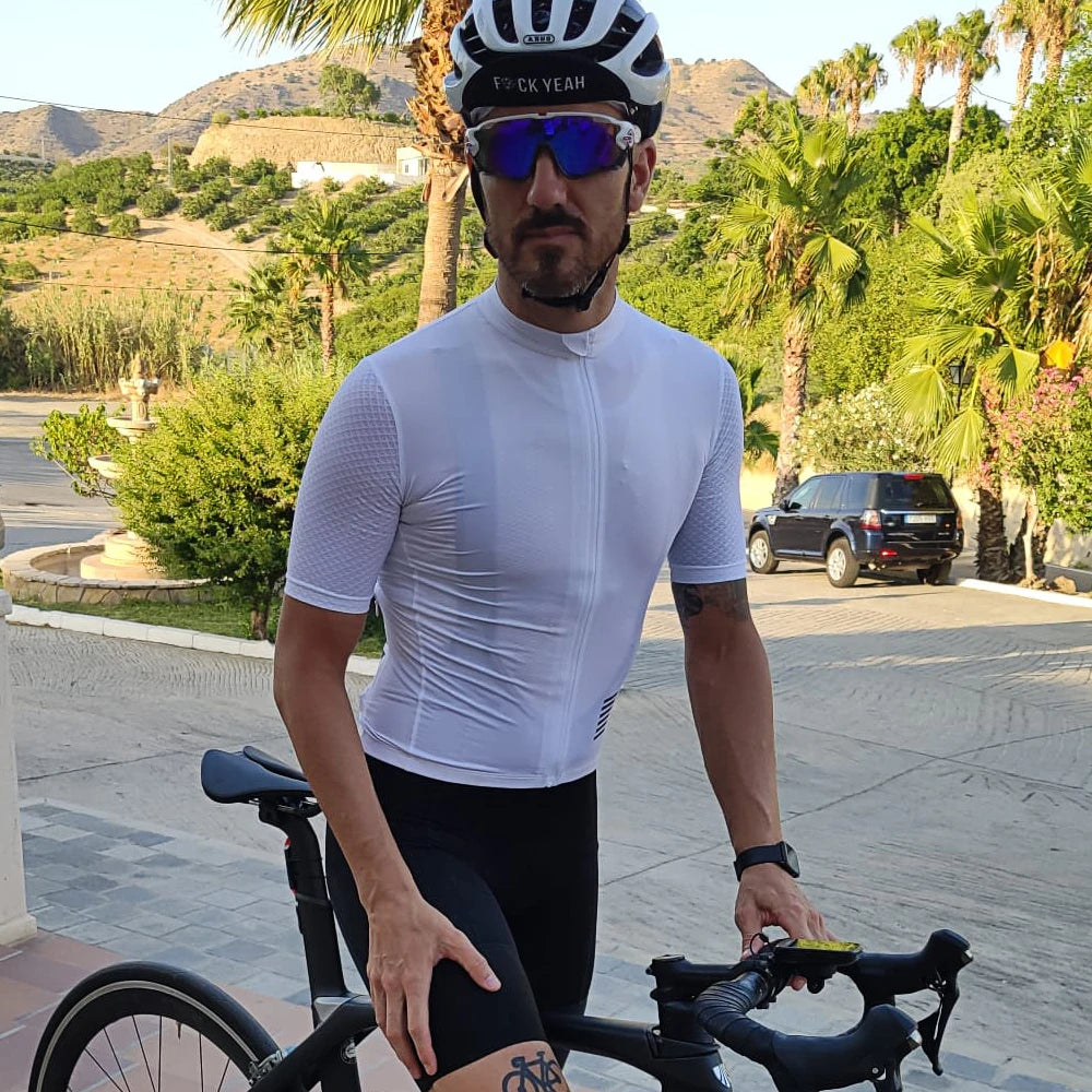 YKYWBIKE-Camiseta de ciclismo para hombre, Maillot de verano para bicicleta de montaña, camiseta para descenso, equipo profesional de alta calidad, ropa de bicicleta de manga corta