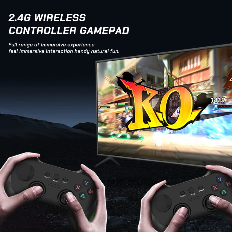 Super Consola G36 Pro ultra128G, Consola de Videojuegos Retro con Más de 60000 Juegos para MAME/PS1/PSP/DC, Regalo Retro para Niños, Consola de Juegos 4K HD