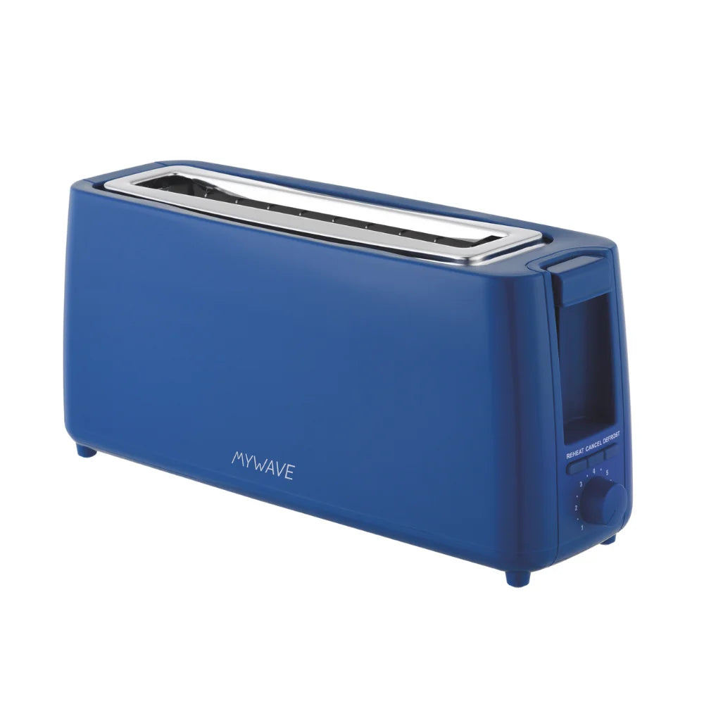 MyWave MWTOS-ILB Tostador Largo de 1 Ranura Azul