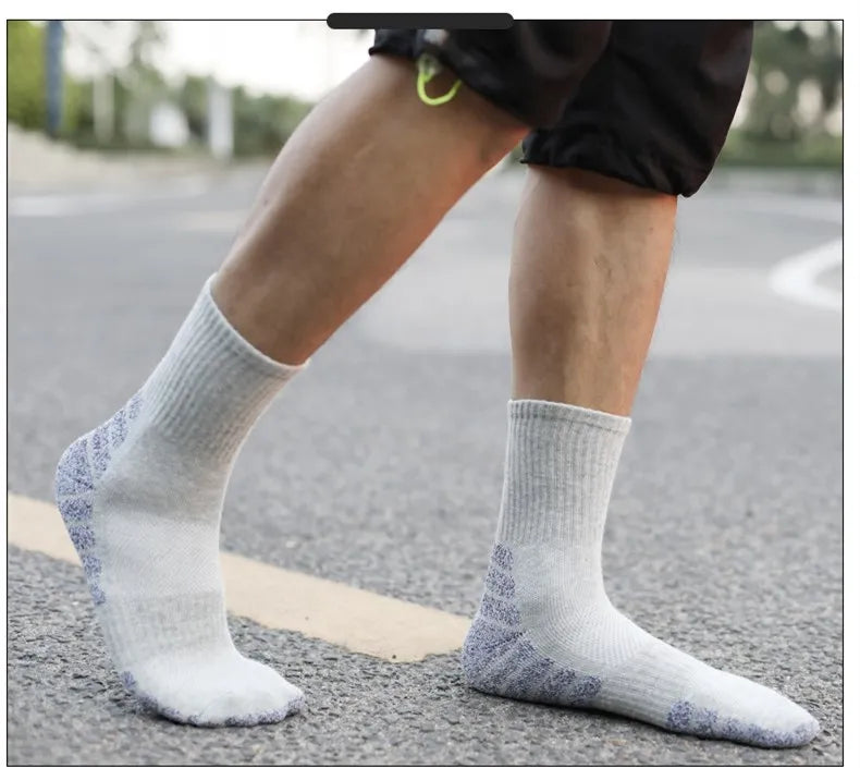 Calcetines térmicos de esquí de invierno para hombre y mujer, medias cálidas para deportes al aire libre, Snowboard, escalada, senderismo, EU35-47