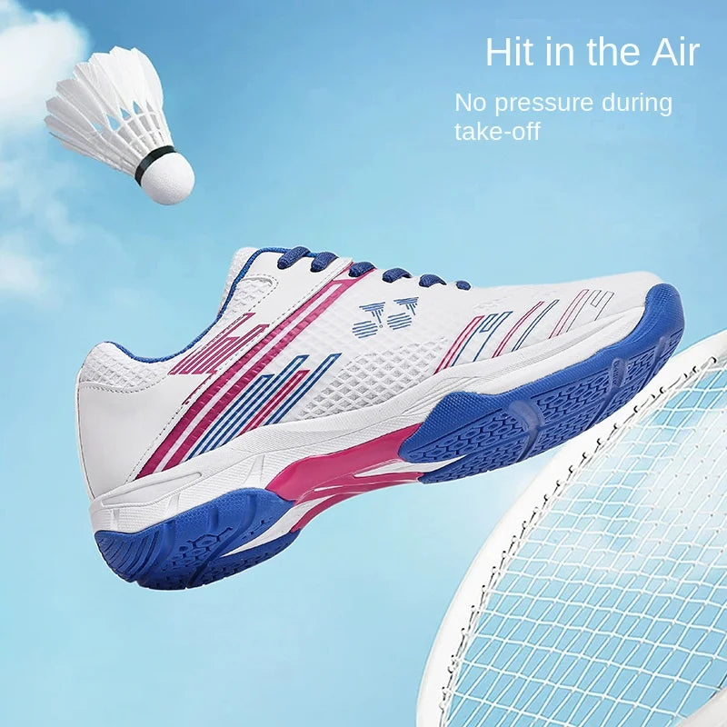 Men's Lightweight Summer Autumn Sports Padel Shoes Badminton Tennis Competition Sneakers Shock-Absorbing Features Mesh EVA