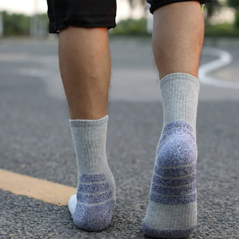 Calcetines térmicos de esquí de invierno para hombre y mujer, medias cálidas para deportes al aire libre, Snowboard, escalada, senderismo, EU35-47