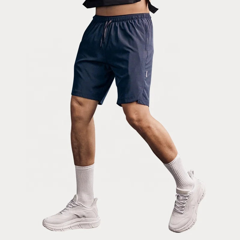 Custom Logo Breathable Plus Size Gym Wear Men's Workout Running Basketball Tennis Padel Pickleball Shorts with Back Pocket