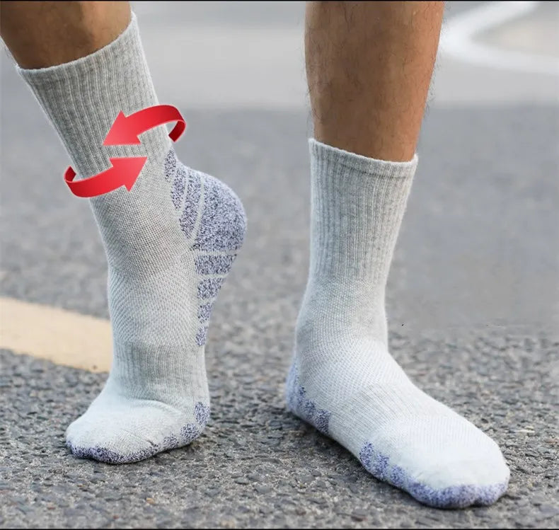 Calcetines térmicos de esquí de invierno para hombre y mujer, medias cálidas para deportes al aire libre, Snowboard, escalada, senderismo, EU35-47