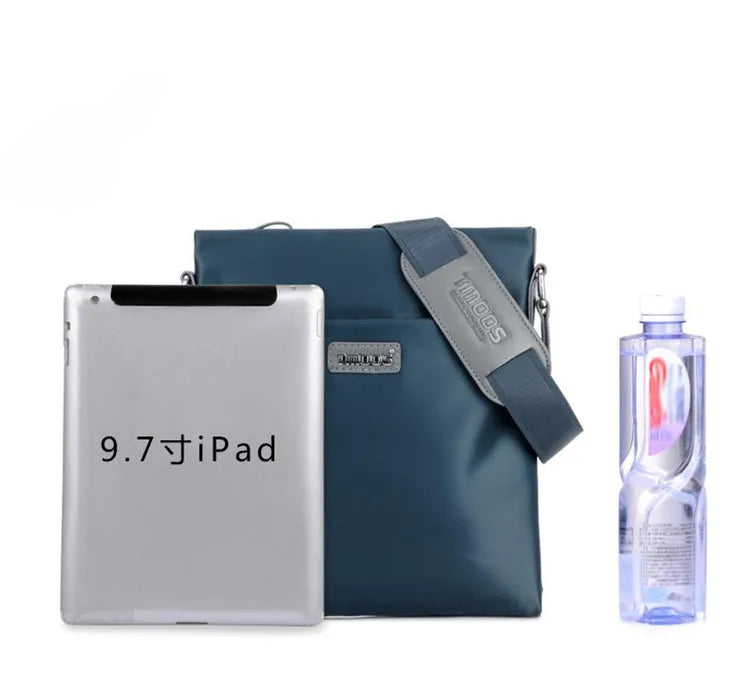 Nuevo bolso de hombro para hombre, moda británica, estilo informal, diseño de alta calidad, bolso mensajero multifunción de gran capacidad