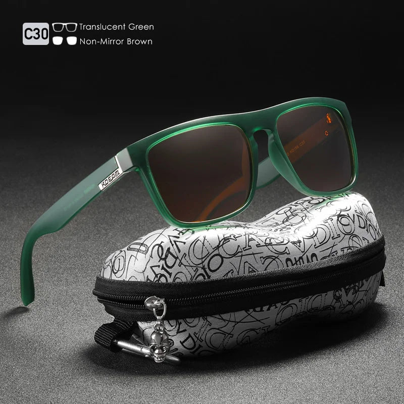 Gafas de sol polarizadas de alta moda KDEAM para hombres y mujeres gafas de conducción nocturna con bloque UV