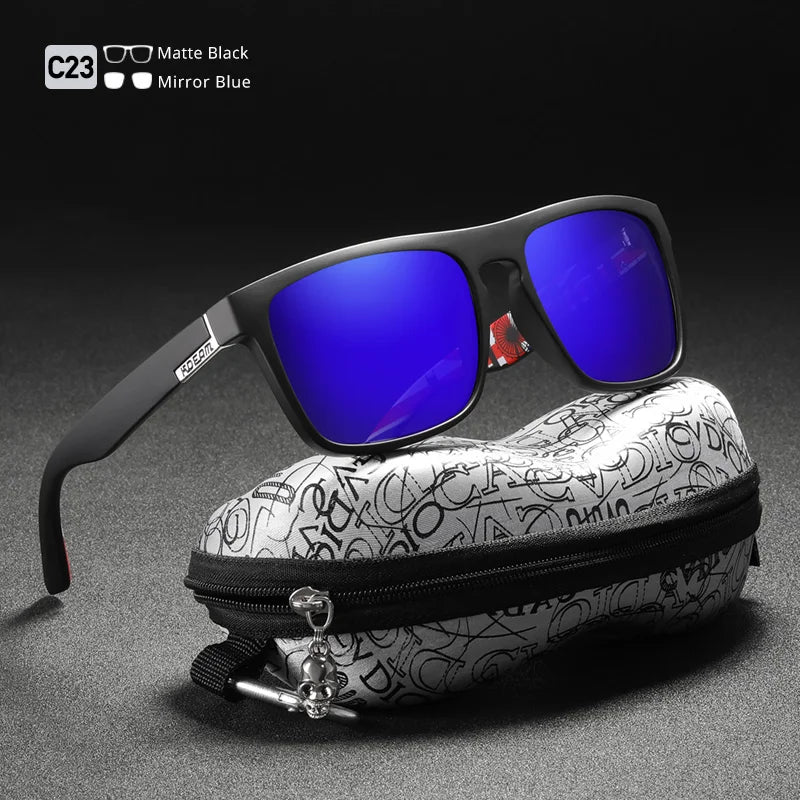 Gafas de sol polarizadas de alta moda KDEAM para hombres y mujeres gafas de conducción nocturna con bloque UV