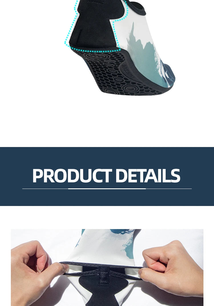 Nu-June Zapatos de agua para mujeres y hombres, zapatos descalzos de verano, calcetines acuáticos de secado rápido para playa, natación, snorkel, Yoga, ejercicio Aqua