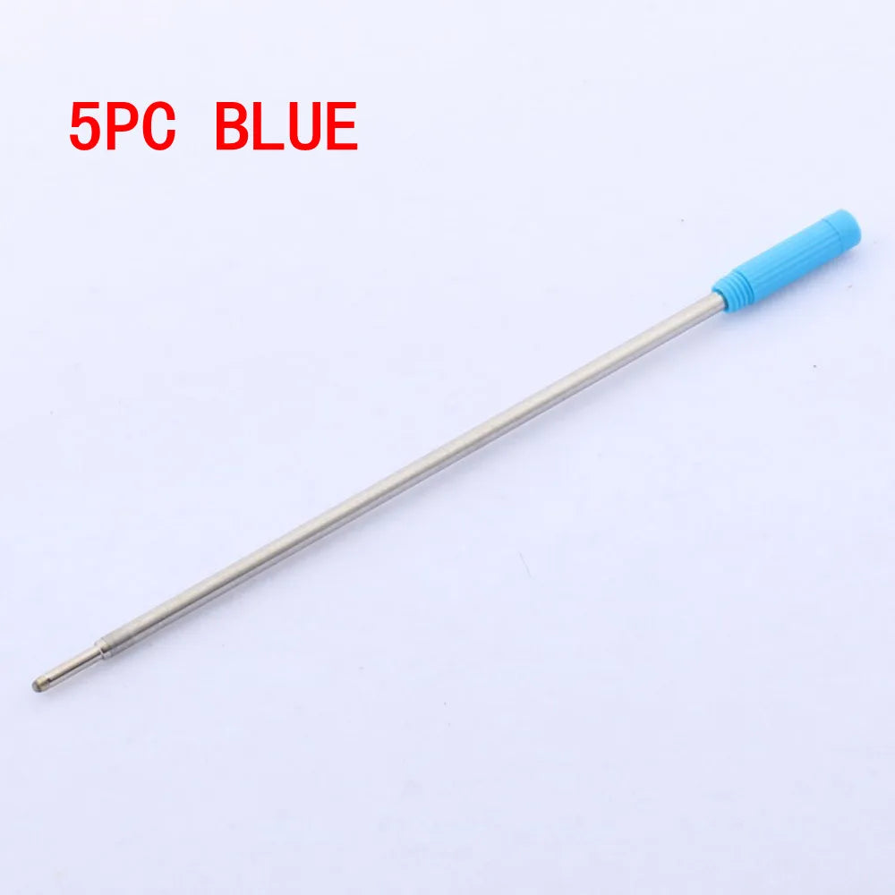 Calidad de lujo 006, bolígrafo clásico dorado de metal negro mate para estudiantes, bolígrafos de tinta de firma para hombres, papelería, suministros de oficina