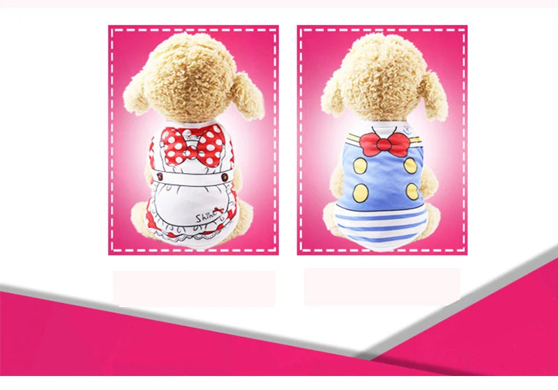 Ropa bonita Para Perros, Verano Otoño, malla transpirable, Ropa suave Para cachorros, Ropa de verano Para Perros pequeños, medianos, Gato, mascota, Chihuahua, Ropa Para Perros