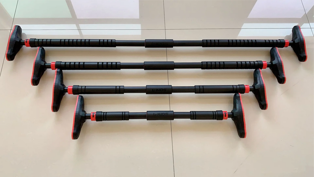 Barra Horizontal de puerta grande, barras de entrenamiento ajustables de acero para entrenamiento deportivo en casa, entrenamiento de brazo extraíble, barra para sentarse, equipo de Fitness