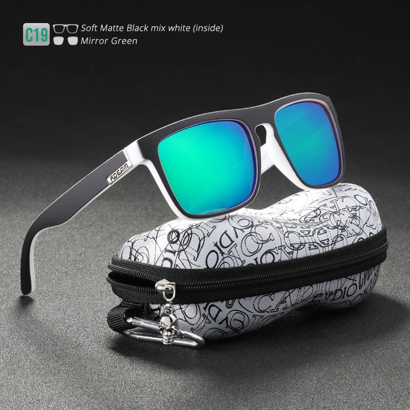 Gafas de sol polarizadas de alta moda KDEAM para hombres y mujeres gafas de conducción nocturna con bloque UV