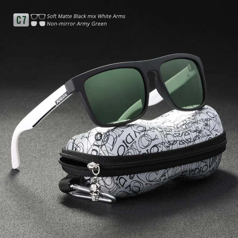 Gafas de sol polarizadas de alta moda KDEAM para hombres y mujeres gafas de conducción nocturna con bloque UV