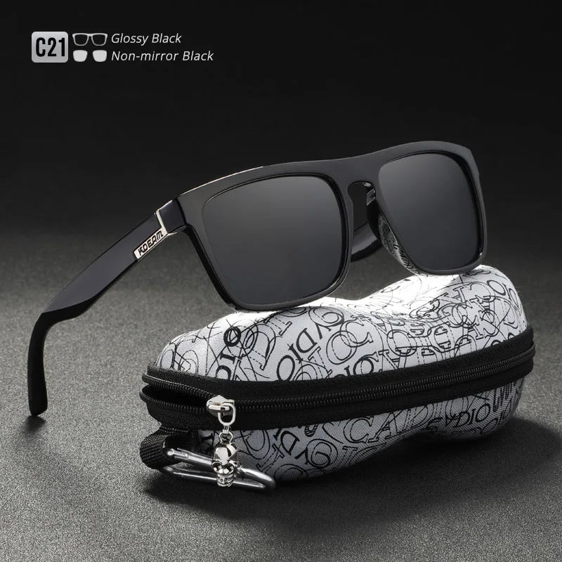 Gafas de sol polarizadas de alta moda KDEAM para hombres y mujeres gafas de conducción nocturna con bloque UV