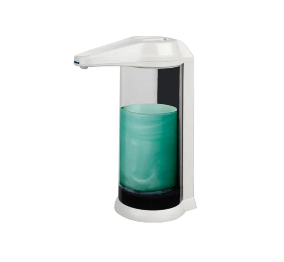 Dispensador automático de jabón líquido SVAVO de 500ml para lavarse las manos, dispensador de jabón líquido para cocina y baño, dispensador inteligente para jabón