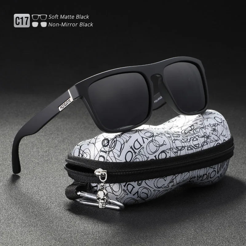 Gafas de sol polarizadas de alta moda KDEAM para hombres y mujeres gafas de conducción nocturna con bloque UV