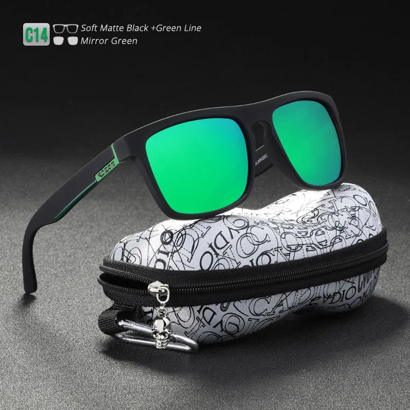 Gafas de sol polarizadas de alta moda KDEAM para hombres y mujeres gafas de conducción nocturna con bloque UV