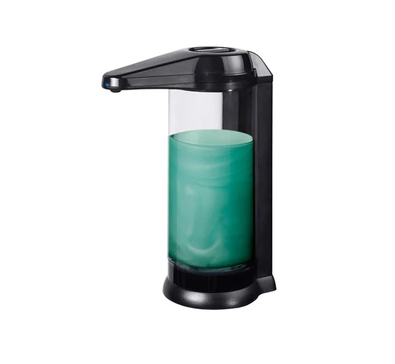 Dispensador automático de jabón líquido SVAVO de 500ml para lavarse las manos, dispensador de jabón líquido para cocina y baño, dispensador inteligente para jabón