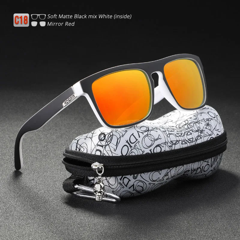 Gafas de sol polarizadas de alta moda KDEAM para hombres y mujeres gafas de conducción nocturna con bloque UV