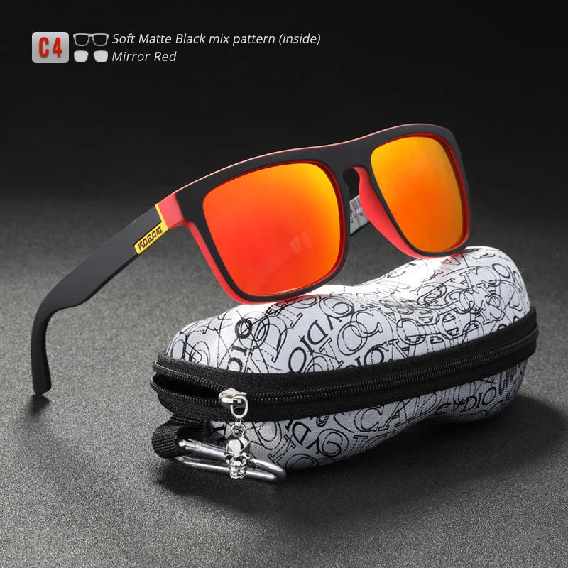 Gafas de sol polarizadas de alta moda KDEAM para hombres y mujeres gafas de conducción nocturna con bloque UV