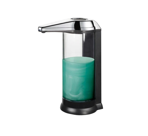 Dispensador automático de jabón líquido SVAVO de 500ml para lavarse las manos, dispensador de jabón líquido para cocina y baño, dispensador inteligente para jabón