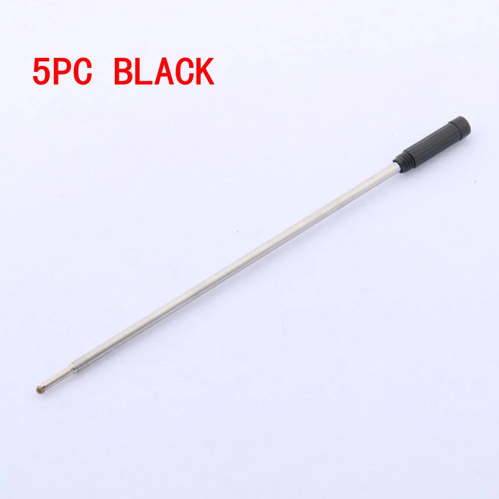 Calidad de lujo 006, bolígrafo clásico dorado de metal negro mate para estudiantes, bolígrafos de tinta de firma para hombres, papelería, suministros de oficina