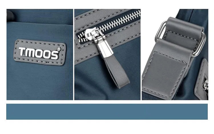 Nuevo bolso de hombro para hombre, moda británica, estilo informal, diseño de alta calidad, bolso mensajero multifunción de gran capacidad