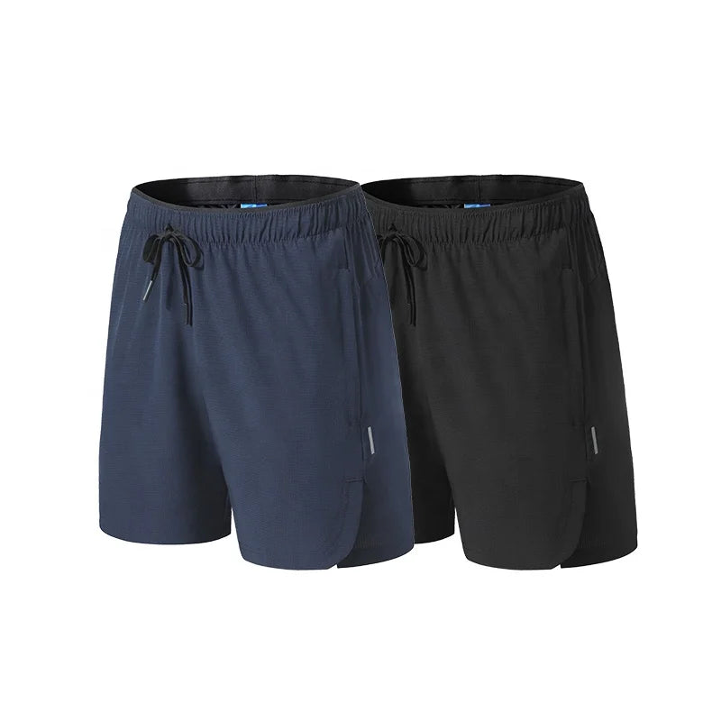 Custom Logo Breathable Plus Size Gym Wear Men's Workout Running Basketball Tennis Padel Pickleball Shorts with Back Pocket