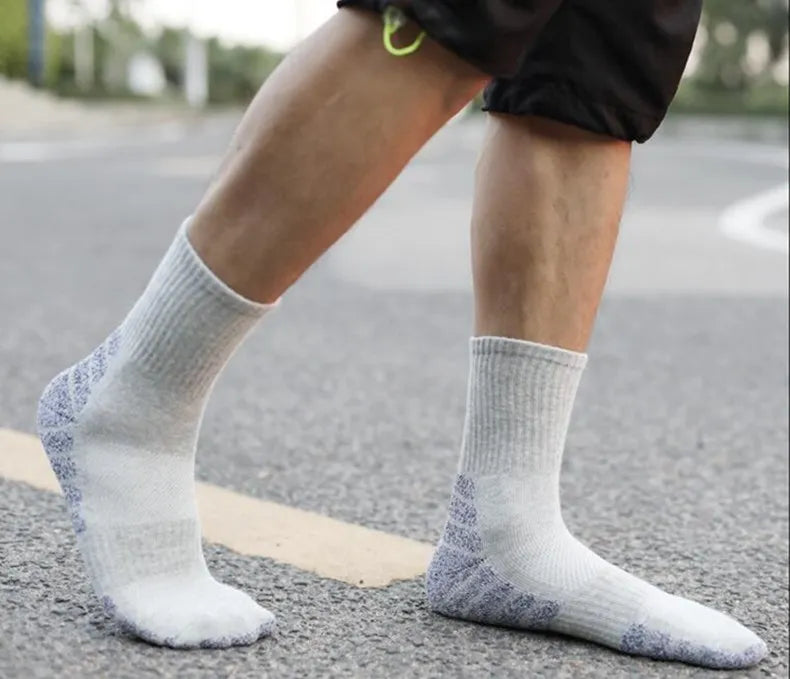 Calcetines térmicos de esquí de invierno para hombre y mujer, medias cálidas para deportes al aire libre, Snowboard, escalada, senderismo, EU35-47