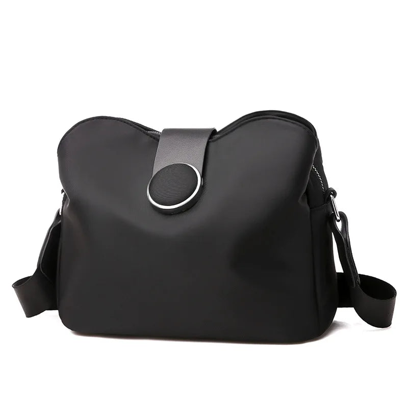 Bolso de hombro impermeable de nailon Vintage para mujer, bandolera de moda, Bolso de mensajero Simple, Bolso diario para mujer, Bolso de viaje para mujer