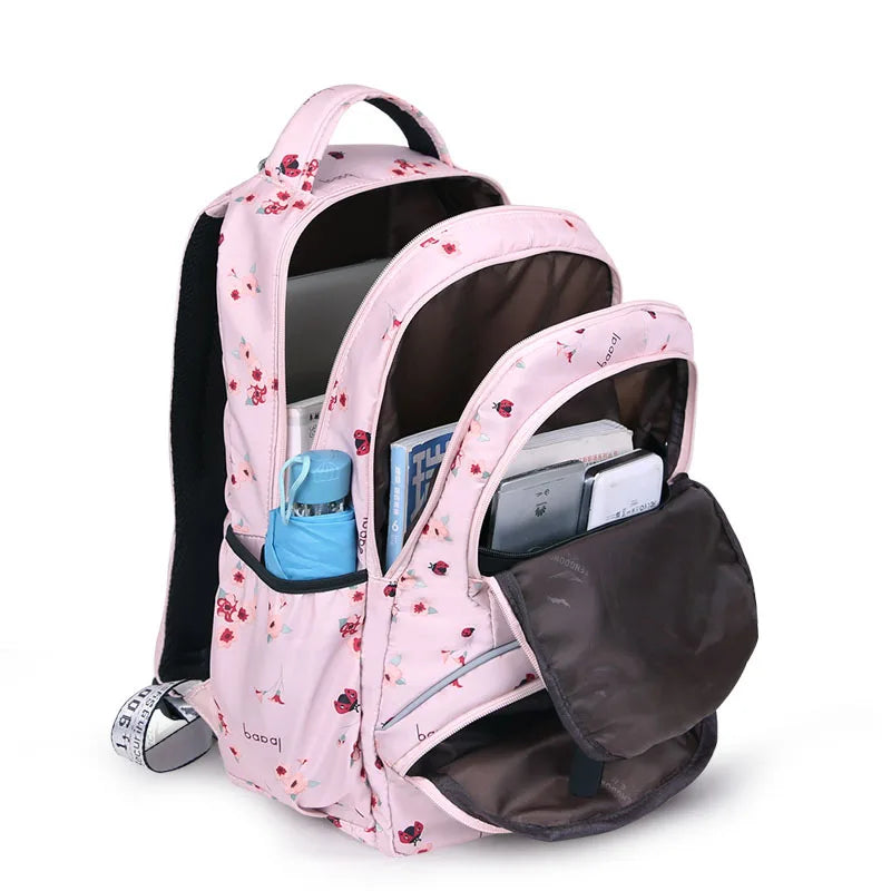 Mochila escolar grande, bonita mochila escolar para estudiantes, mochila impermeable estampada, bolsas para libros de escuela primaria para adolescentes y niños