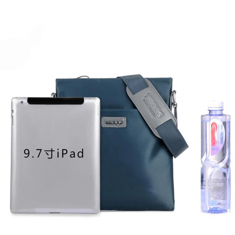 Nuevo bolso de hombro para hombre, moda británica, estilo informal, diseño de alta calidad, bolso mensajero multifunción de gran capacidad