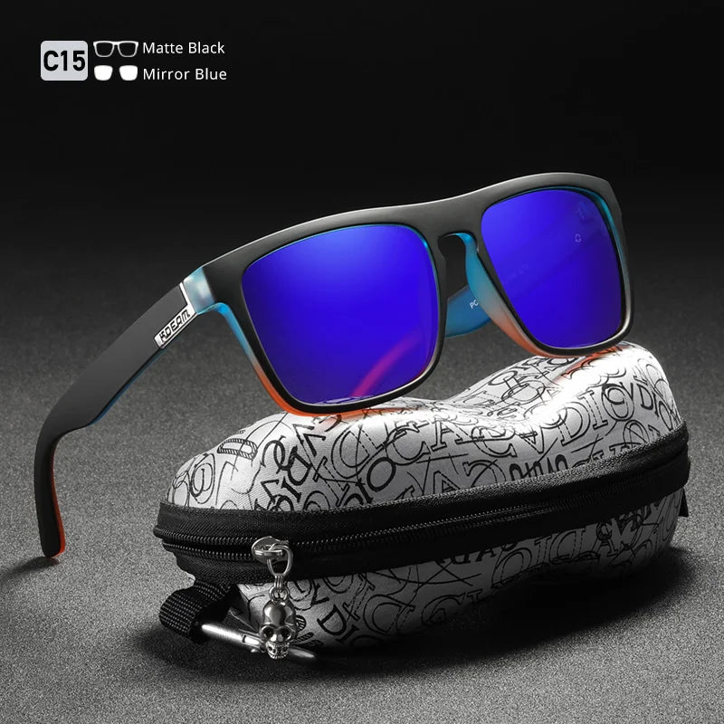 Gafas de sol polarizadas de alta moda KDEAM para hombres y mujeres gafas de conducción nocturna con bloque UV