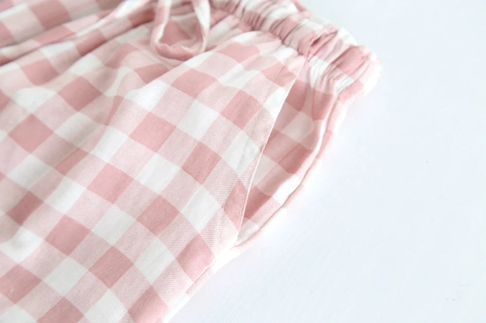 Pijamas de invierno, pantalones de Casa para mujer, pantalones elásticos, Pijamas holgados y cálidos y gruesos, pantalones, ropa de dormir estampada, ropa de dormir de otoño